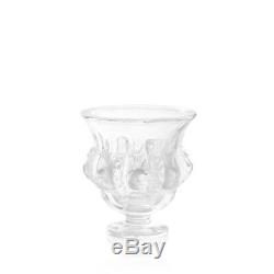 Lalique Crystal Dampierre Vase #1223000 Brand New In Box Clear Save$ France F/sh