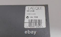 Lalique Crystal France Glycines Vase Frosted & Clear Art Glass