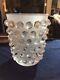 Lalique Crystal Mossi Vase 1220700 Retails for $2800 Signed & Authentic