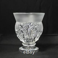 Lalique Crystal Tableware 12229 no box Saint Cloud Flower Vase