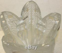 Lalique Crystal Tableware no box Chrysalide Flower Vase