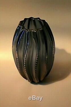 Lalique Crystal Vase Medusa