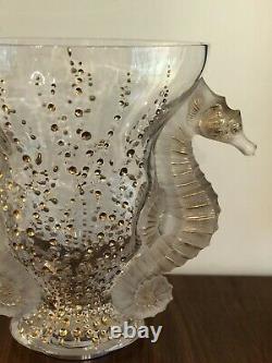 Lalique Crystal Vase, Perfect Condition. Comes With Authenticity Certificate