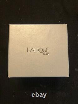 Lalique Crystal Vase Zagora in the Original Box