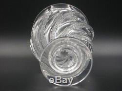 Lalique Crystal Vase in the Ermenonville pattern