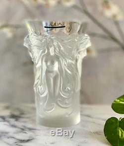 Lalique Fantasia Vase New in box, Signed and Guaranteed Authentic