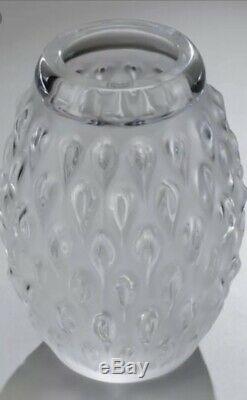 Lalique Figuera Vase Perfect Condition