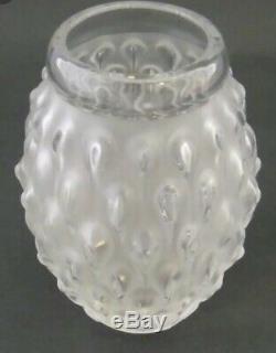 Lalique Figuera Vase Perfect Condition