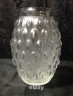 Lalique Figuera Vase Perfect Condition