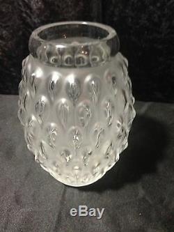 Lalique Figuera Vase Perfect Condition