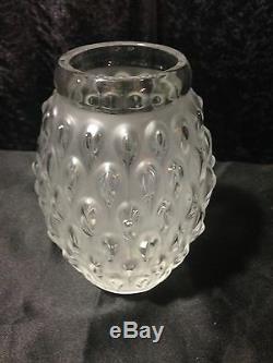 Lalique Figuera Vase Perfect Condition