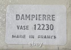Lalique France Dampierre 12230 French Art Glass Bird Vase 5 Tall 4.56 Diameter