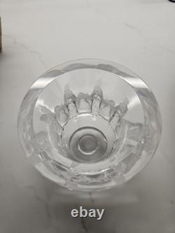 Lalique France Dampierre Crystal Vase