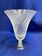 Lalique French art glass Lucie shell pattern vase