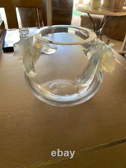 Lalique Glass Orchid (Orchidee) Bowl/Vase France