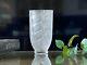 Lalique Liseron Vase Signed and Guaranteed Authentic 9.25 Tall MINT