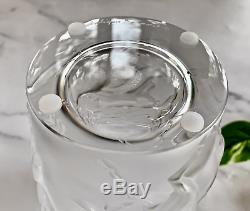 Lalique Mustang Vase Great Condition Signed Authentic Retails for $895