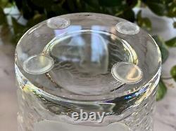 Lalique Ondines Crystal Nudes Vase Large, Heavy, Gorgeous! Signed, Authentic