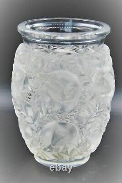 Lalique Original Vase Bagatelle With Birds