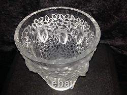 Lalique Silenes Vase Limited Edition Number #013 MINT WithBox & Authenticity Paper