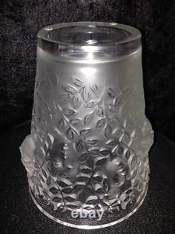 Lalique Silenes Vase Limited Edition Number #013 MINT WithBox & Authenticity Paper