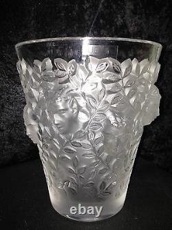 Lalique Silenes Vase Limited Edition Number #013 MINT WithBox & Authenticity Paper