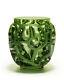 Lalique Tourbillons Limited Edition Light Green Vase