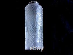 Lalique Vase With Nude Fairys And Original Box With Paper Work