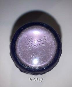 Lalique Violeta Vase, Purple