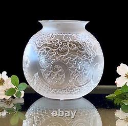 Lalique Xian Dragon Vase Signed MINT New Condition with Box Signed Retail $2,100