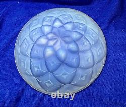 Large French Opalescent Art Glass Circa 1938 1950 By Andre Hunebelle n. R