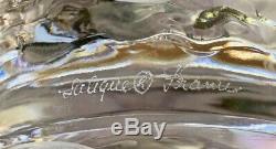 Large Lalique Ondines Crystal Nudes Vase Gorgeous Perfection # 123800