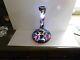 Le Verre Français Overlaid, Acid-Etched, Wheel-Carved art Glass Vase 14 tall