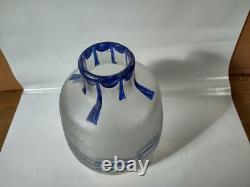 Legras Art Deco Cameo Art Glass Vase France