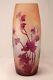 Legras Ovington New York Cameo French Art Glass Amethyst Vase