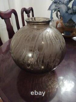 Lorraine Acid Etched Vase