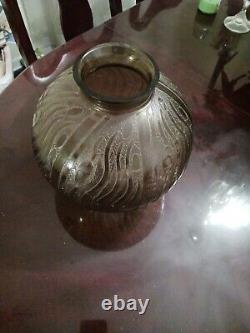 Lorraine Acid Etched Vase