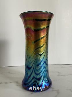 Lundberg Studios Small Van Gogh Sunset French Vase
