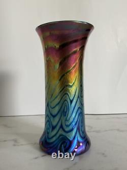 Lundberg Studios Small Van Gogh Sunset French Vase