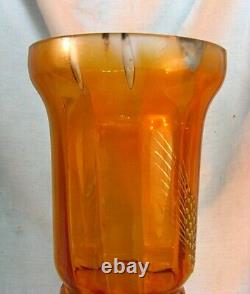 MONT JOYE VASE FRENCH ENAMEL ART GLASS ART NOUVEAU 12 c. 1890