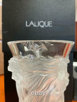 MSRP $995 Lalique Fantasia Vase (CHIPPED)