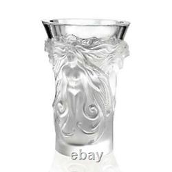 MSRP $995 Lalique Fantasia Vase (CHIPPED)