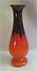 Massive Antique Signed 24 SCHNEIDER FRENCH ART DECO Glass Vase, circa 1925