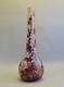Massive & Rare 25.5 French Art Nouveau Legras Cameo Glass Vase, circa 1920