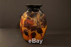 Monumental D'Argental, French cameo vase c. 1920