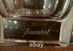 NEW IN BOX BACCARAT solid crystal Nelly Vase vintage 1970's