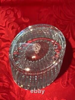 NIB FLAWLESS Exquisite BACCARAT France Glass EYE Photophore Crystal FLOWER VASE