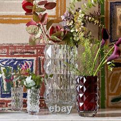 New Baccarat Crystal Louxor Round Clear Vase Small #2813291 Brand Nib Save$ F/sh
