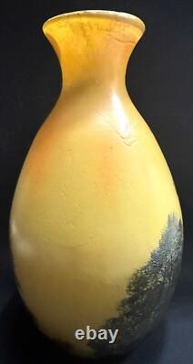 Original Large French LEGRAS Cameo Vase