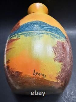 Original Large French LEGRAS Cameo Vase